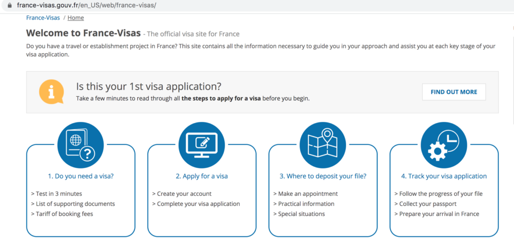 Steps to complete your application are given below