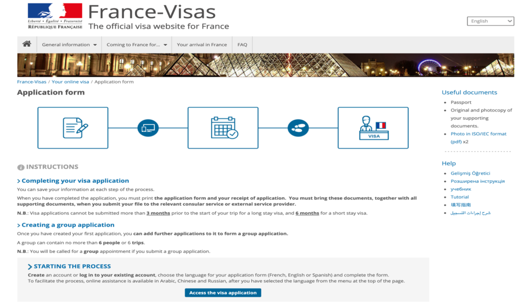 France Consulate In Casablanca - 6 Steps to apply for Schengen Visa