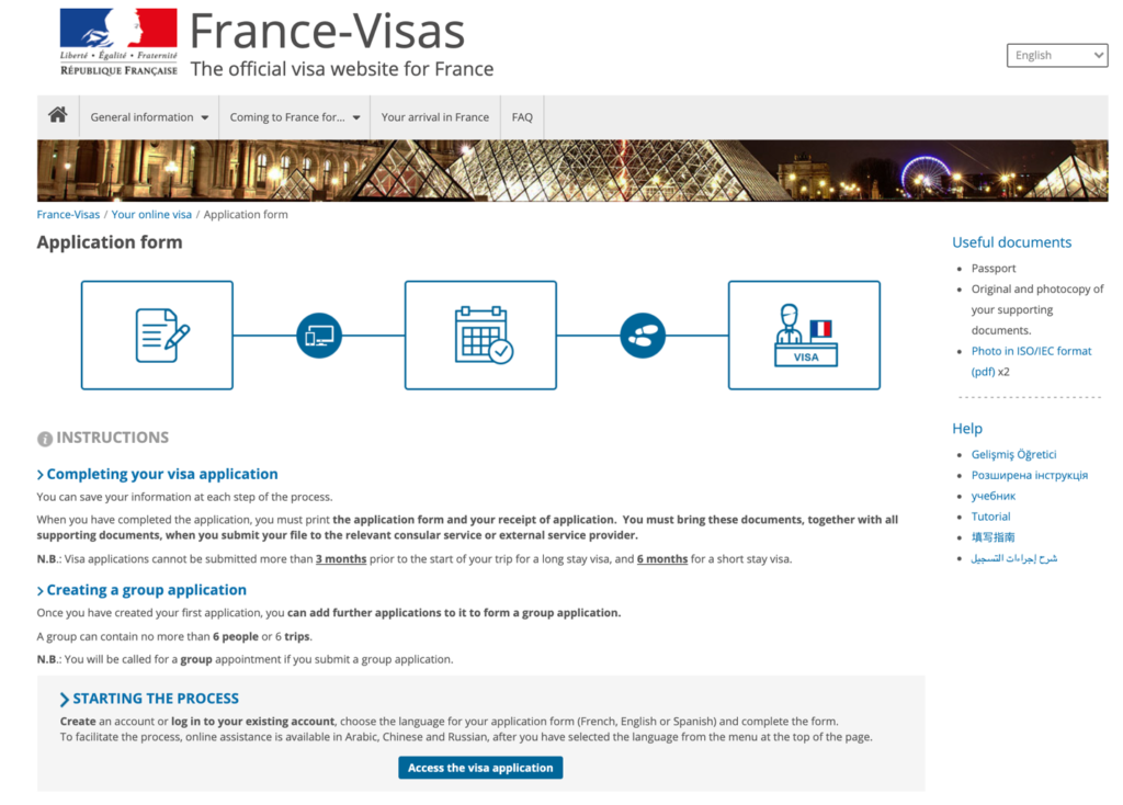 France Visa from London-2