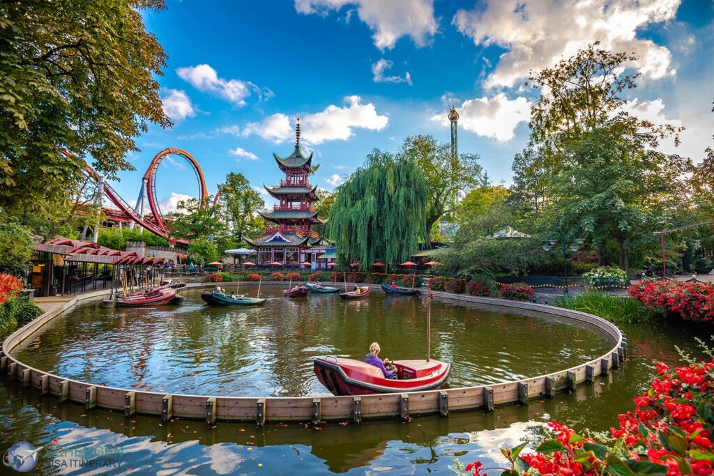 Tivoli gardens Copenhagen - Top 10 tourist places in Denmark