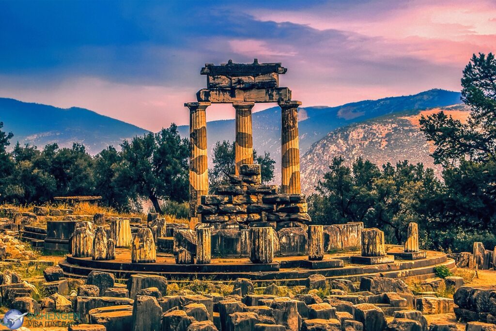 Delphi - Top 10 tourist attractions to visit in Greece - Schengen