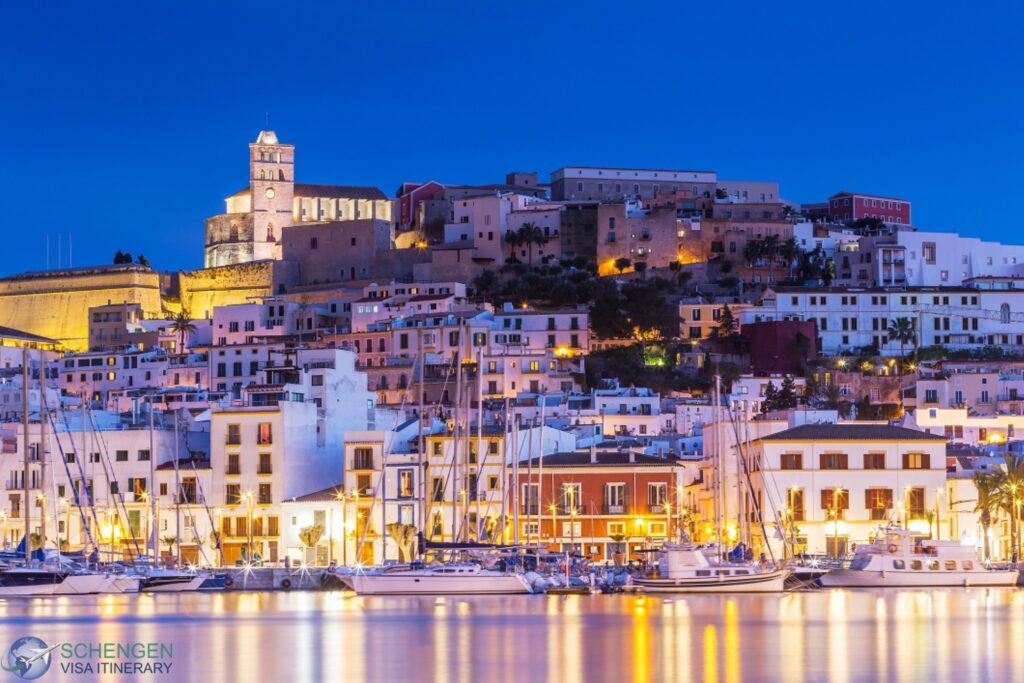 Ibiza - Top 10 most visited places in Spain - Schengen