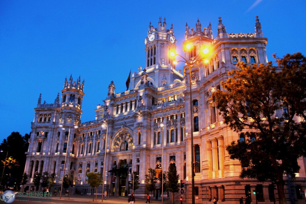 Madrid - Top 10 most visited places in Spain - Schengen