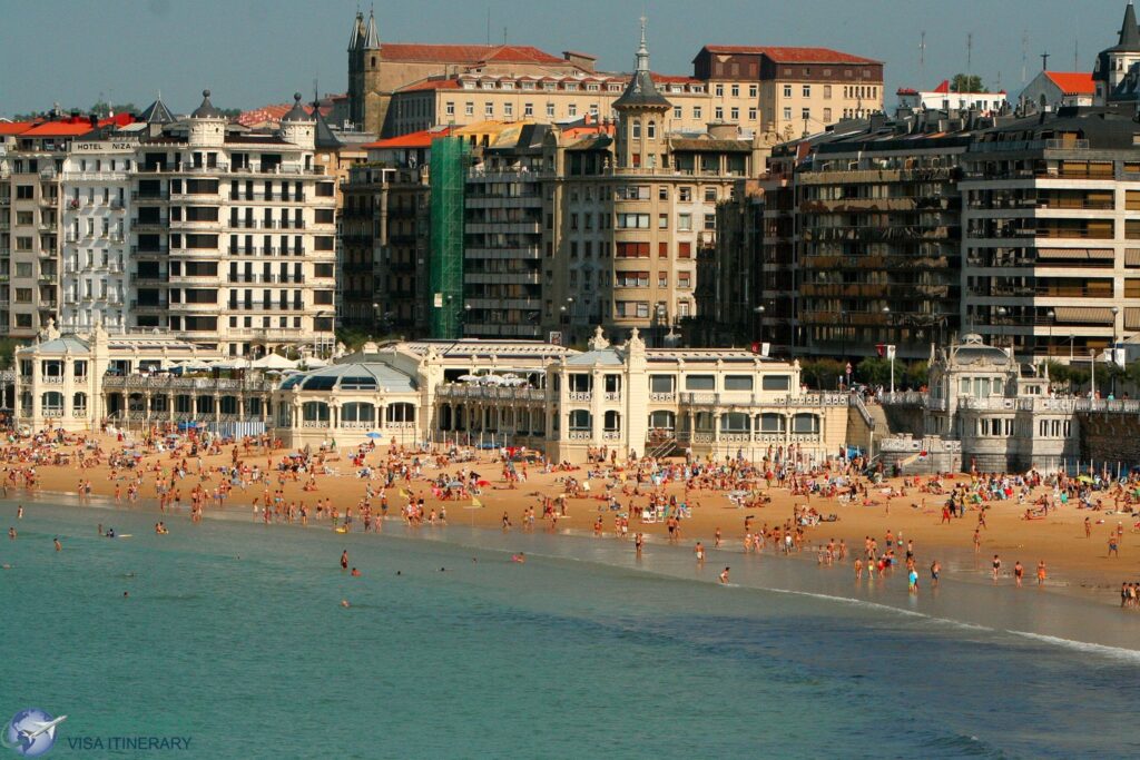 San Sebastian - Top 10 most visited places in Spain - Schengen