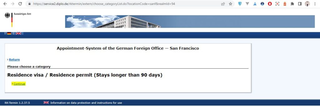 Book an appointment to apply Germany Visa from San Francisco 5