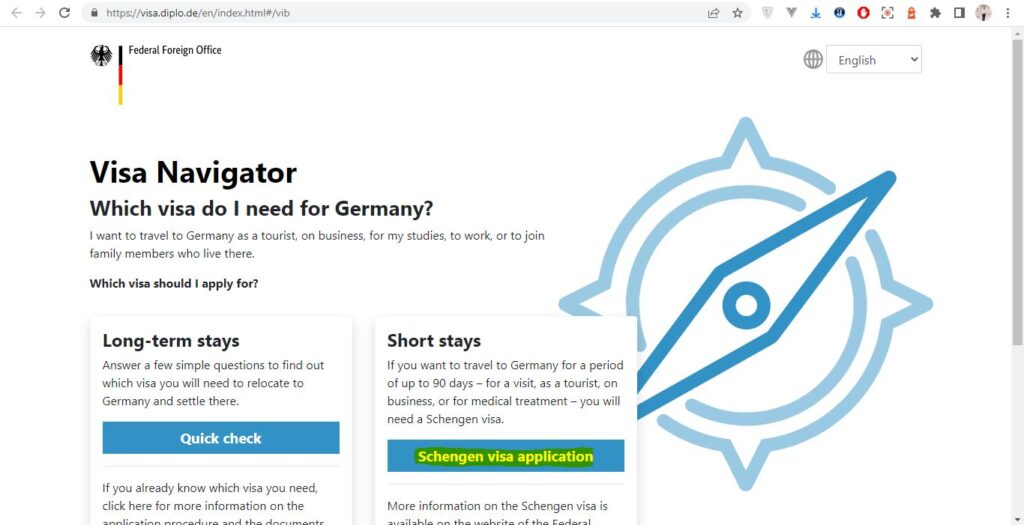 APPLY GERMANY VISA FROM CHICAGO Screenshot 5