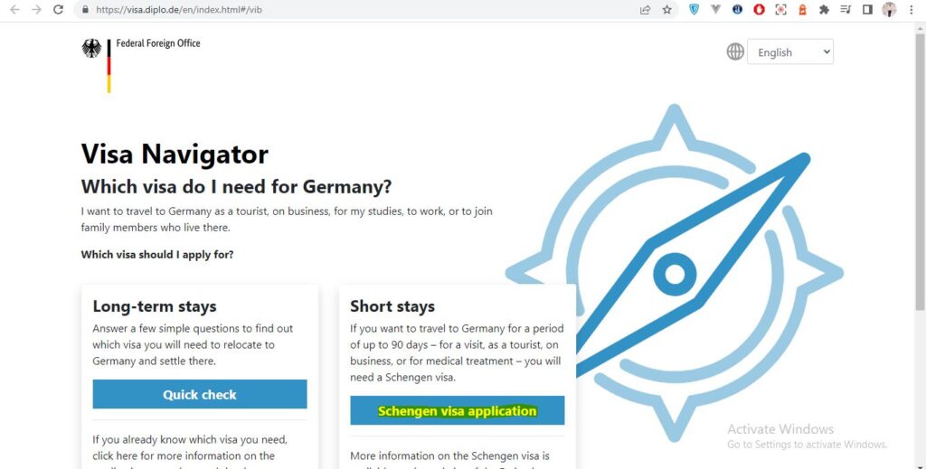 How to apply for Germany Visa from Boston Screenshot 5