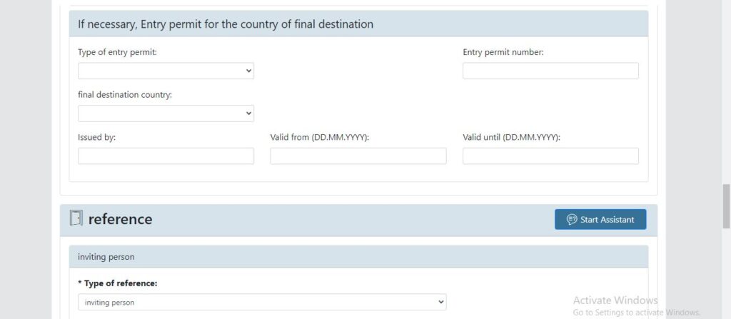 How to apply for Germany Visa from Boston Screenshot 6f