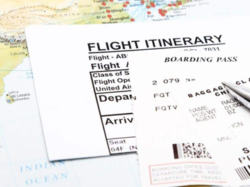 travel itinerary for schengen visa example